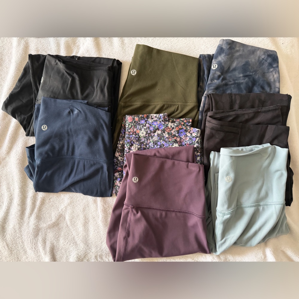 Lululemon Leggings Size 6 LOT